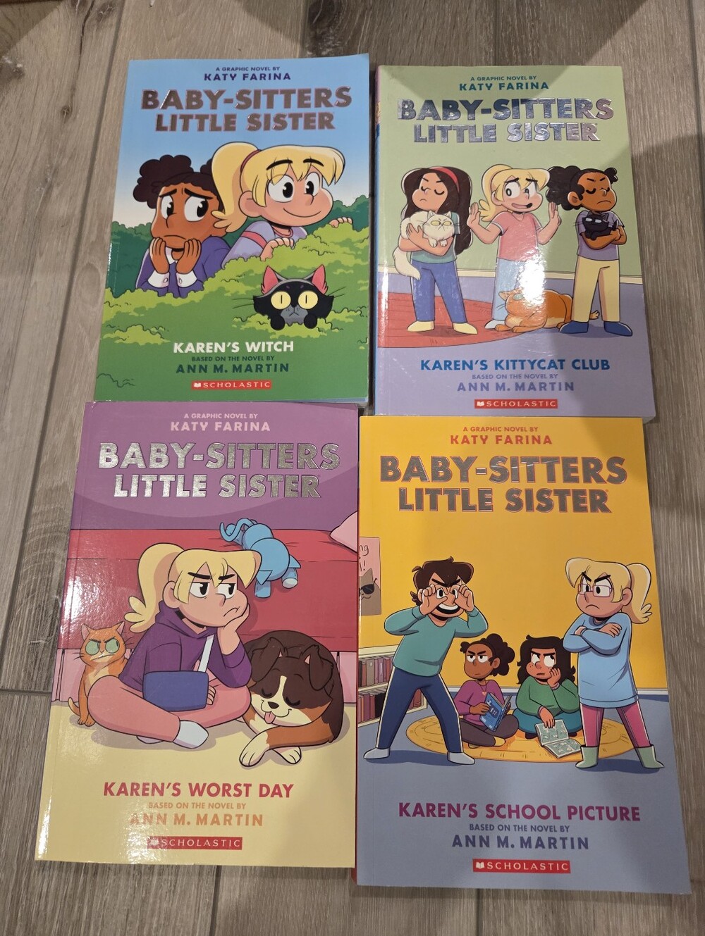 Baby-Sitters Little Sister series written and illustrated by Katy Farina